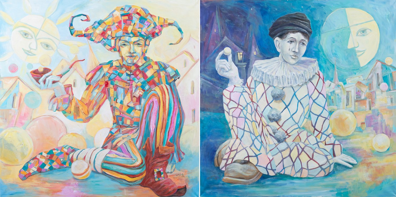 Юрий Шеров. Диптих День и Ночь. 2008.