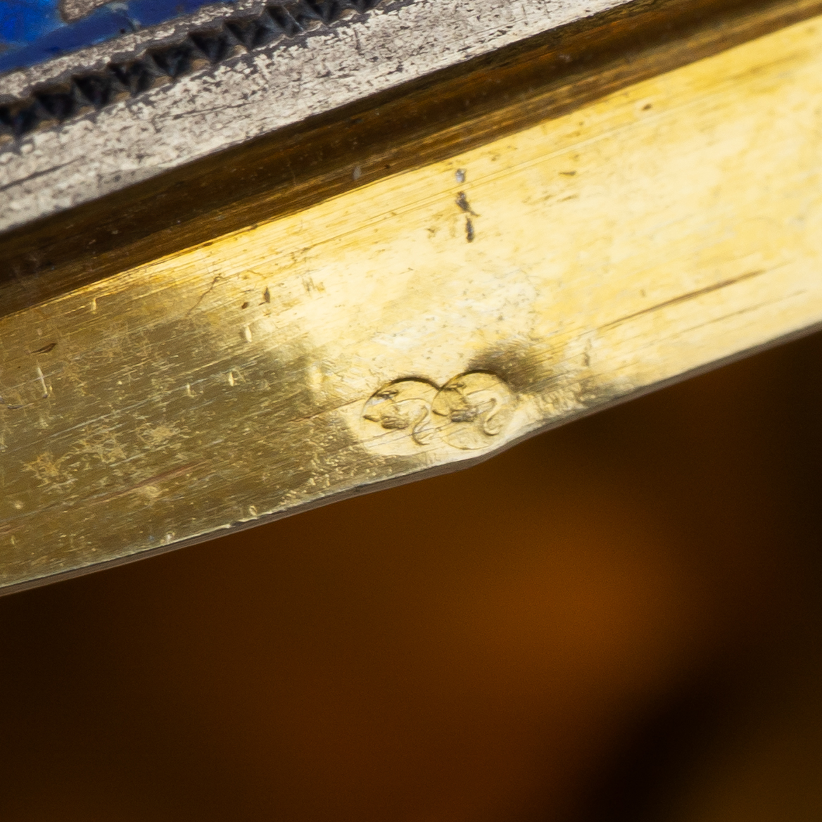 (Хлебников) Портсигар с живописным панорамным видом Москвы.
Россия, фирма Поставщика двора И. Хлебникова, 1870-е годы.