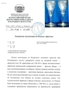 (С экспертизой Е.В. Долгих) Два бокала в стиле классицизм.<br>Россия, Бахметевский стеклянный завод. Последняя четверть XVIII века.