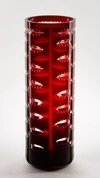 Ваза «рубиновая». СССР, 1970-е годы.