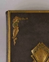 Альбом для фотографий с хромолитографиями русских художников — И. Галкина, А. Писемского, В. Овсянникова, А. Егорнова. Россия, конец XIX — начало ХХ вв.
