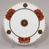 (Корниловы) Тарелка в русском стиле. 
Россия, Санкт-Петербург, Завод братьев Корниловых, 1884–1917 годы.