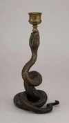 Подсвечник «Змея».<br>Россия (?), конец ХIХ – начало ХХ века.