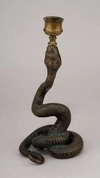 Подсвечник «Змея».<br>Россия (?), конец ХIХ – начало ХХ века.