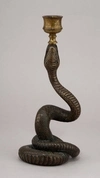 Подсвечник «Змея».<br>Россия (?), конец ХIХ – начало ХХ века.