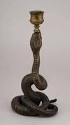 Подсвечник «Змея».<br>Россия (?), конец ХIХ – начало ХХ века.