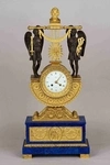 (С экспертизой) Часы каминные «Триумф Гомера». 
Франция, 1820-е годы.