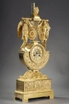 (С экспертизой) Часы каминные «Триумф Гомера». 
Франция, 1820-е годы.