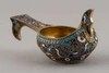 (Зверев) Ковш с эмалью по скани. 
Россия, Москва, мастер – Н.Н. Зверев, 1908–1914 годы.
