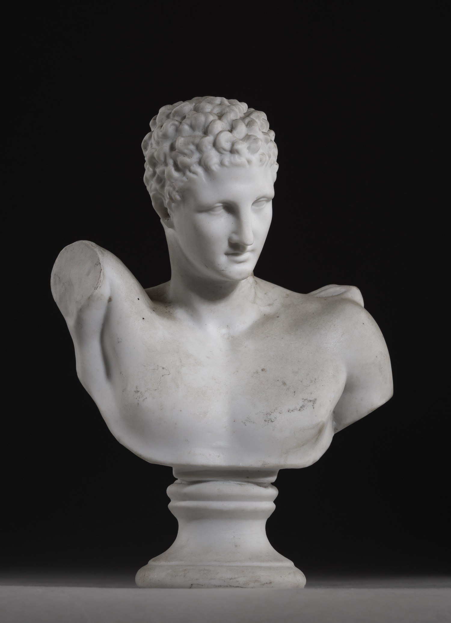 Бюст «Гермес с младенцем Дионисом».  Западная Европа, конец XIX века.