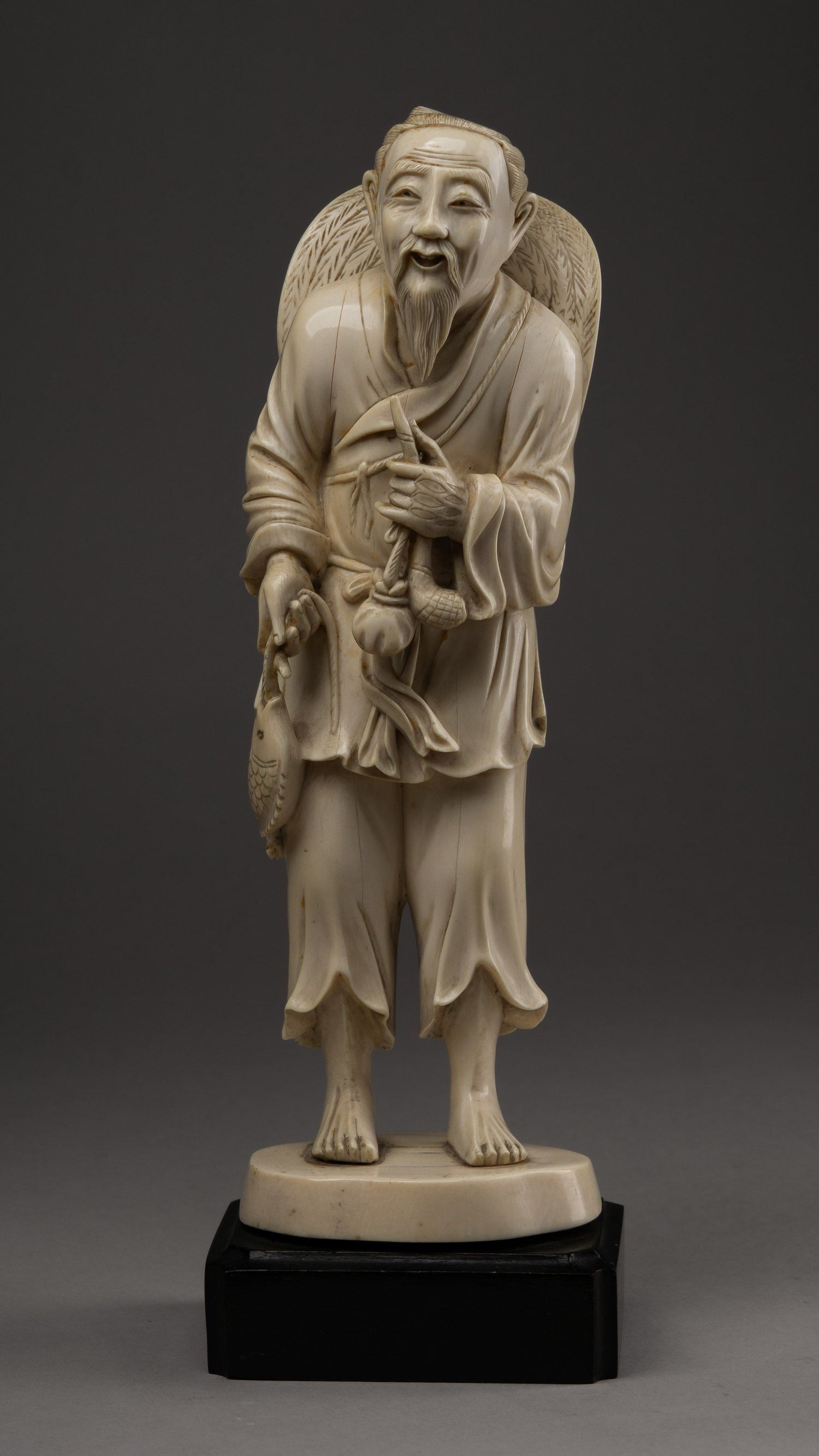 Окимоно «Эбису». 
Китай, XX век.