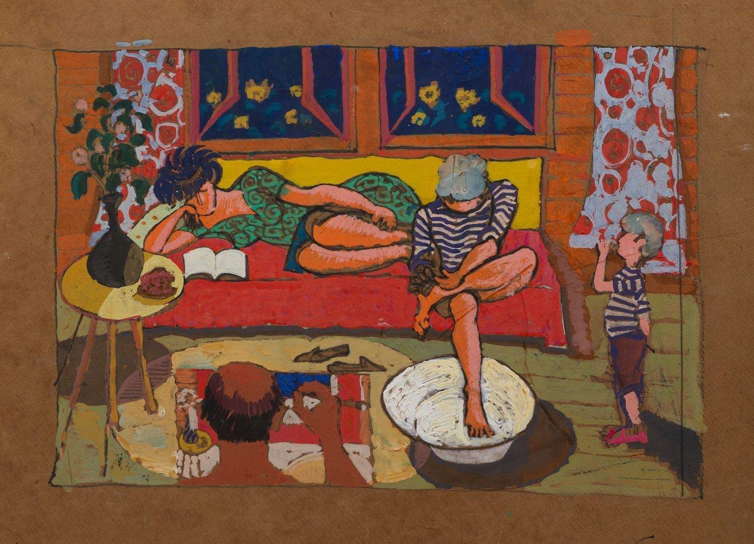 Игорь Митюков. На даче. 1970-е годы