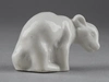 ЛФЗ. Кучкина) Скульптура «Медвежонок». 
СССР, Ленинградский фарфоровый завод, скульптор Т.С. Кучкина, 1936–1945 годы.
