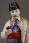 Скульптура «Украинский крестьянин с трубкой».<br>Россия, XX век.
