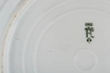 (Из Аничкова дворца. Александр III.) Пара тарелок сервиза великого князя Александра Александровича с сиреневым и золотым бордюром и вензелем «АА» под императорской короной. 
Россия, Императорский фарфоровый завод, 1909.