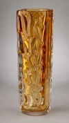 (ЛЗХИ) Ваза «Кора». СССР, Ленинградский завод художественного стекла, автор П.И. Зинченко, 1960-е -1970-е годы.