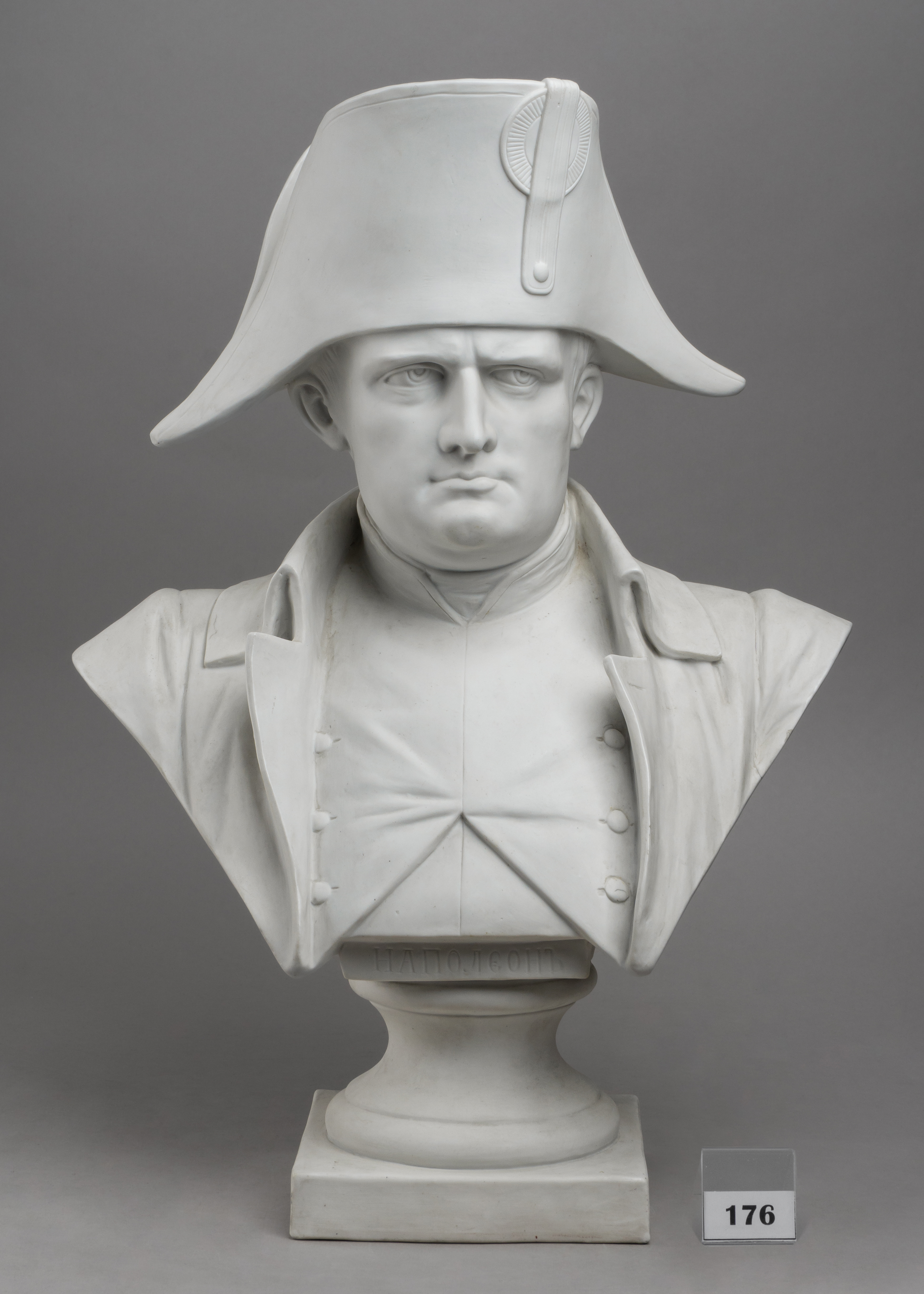 Бюст Наполеона Бонапарта. Россия, Завод Гарднера в Вербилках, 1912 год.