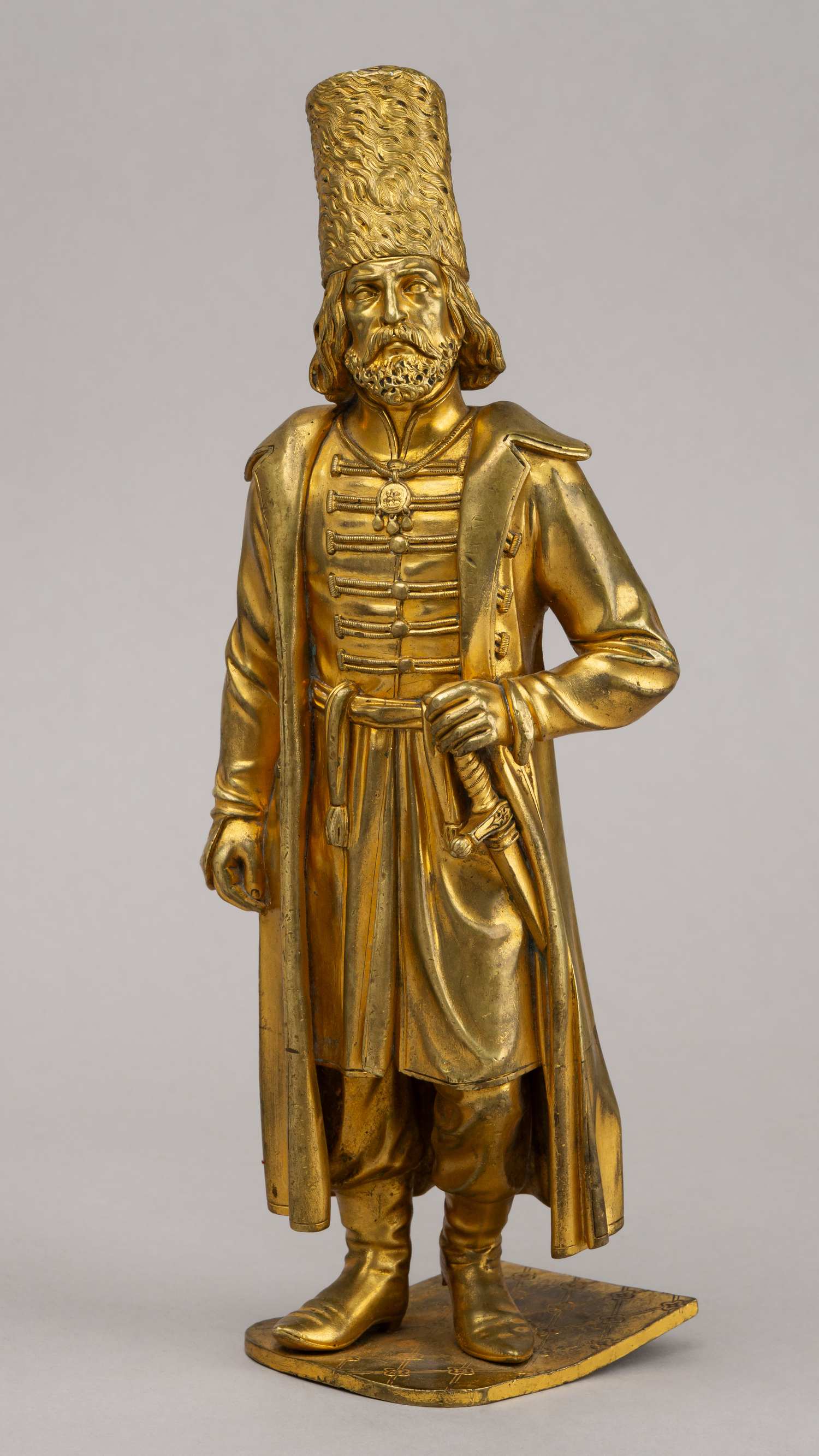 Скульптура бронзовая «Воевода Московской Руси». 
Россия, конец XIX - начало ХХ века.