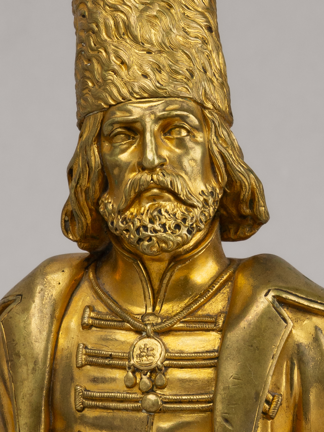 Скульптура бронзовая «Воевода Московской Руси». 
Россия, конец XIX - начало ХХ века.