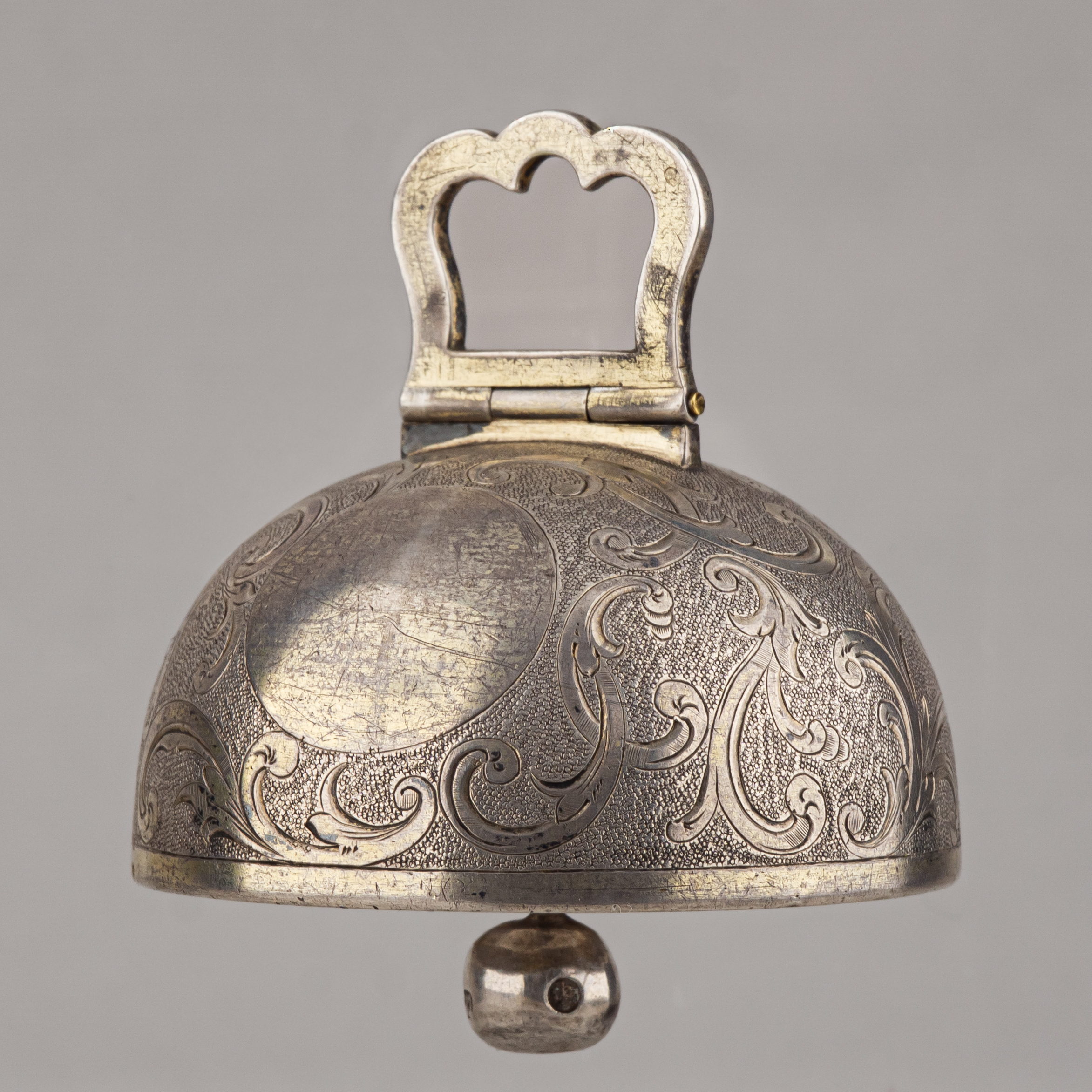 Вызывной звонок. Колокольчик. 
Россия, Санкт-Петербург, мастер –Энквист Эрик , 1840–1850 годы.