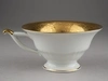 Чайное трио с золотым бордюром. 
Германия, Бавария, AL-KA Kunst Alboth Kaiser, 1948–1959 годы.