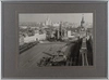 Фотография. Вид Красной площади и Москвы с Никольской башни Московского Кремля.  СССР, середина XX века.