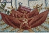 (Подарок Сталину) Бисерная вышивка «И.В. Сталин». СССР,  мастер художественной вышивки Е.С. Очеретная, 1940.