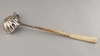 Половник с резной костяной ручкой. 
Германия, 1850-1888 годы.