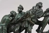 (С экспертизой. Зеликсон) Скульптура «Бурлаки на Волге». 
Россия/Франция, Париж, скульптор Сергей Зеликсон, около 1930 года; отливка французской бронзолитейной мастерской середины ХХ века.