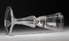 Рюмка с геометрическим орнаментом. 
Россия, Ямбургский завод, 1730-е гг.