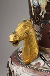 (Экспертиза) Ваза (46см) в технике клуазоне «Танские кони».
Китай, 1920–1930-е годы.