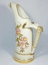 (Royal Worcester) Большой кувшин с изображением цветов из серии «Blush Ivory». Англия, Royal Worcester, 1885-1899-е годы.