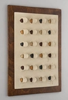 Панно «Лица». Греция, Крит, мастерская Virus Ceramicus, автор Manolis Patramanis, 2000-е гг.