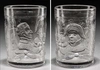 (1808-1909) Стакан к 100-летней годовщине Сражения при Сикайоки.
Финляндия, стекольный завод Littala, гравер – гравер Альфред Густафссон, 1908.