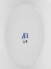 (А.Попов) Соусник из  сервиза в стиле шинуазри. 
Россия, Завод А.Г. Попова, 1830-1840-е годы.