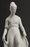 (Копенгаген) Скульптура «Танцующая девушка». Дания, Royal Copenhagen, по модели 1837 года Бертеля Торвальдсена,  модель Т. Мюле, 1870-е-1880-е годы.