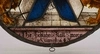 (Коллекционный Витраж 1645 года) Витраж  «Герб  Люцерна».
Священная Римская империя,  Швейцария, 1645.
