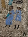 (XVIII век) Икона «Богородица Всех скорбящих радость». Россия, конец XVIII века.
