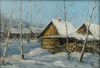 Петров Анатолий Степанович. «Снег выпал». Конец XX века.