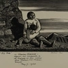 (Из собрания зам. министра культуры СССР В.С. Кеменова) Рокуэлл Кент. «Большой ребенок» (Гренландская мать). 1933 год.