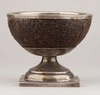 Кубок из кокоса в серебряной оправе. Россия, Москва, 1780-1815 годы.