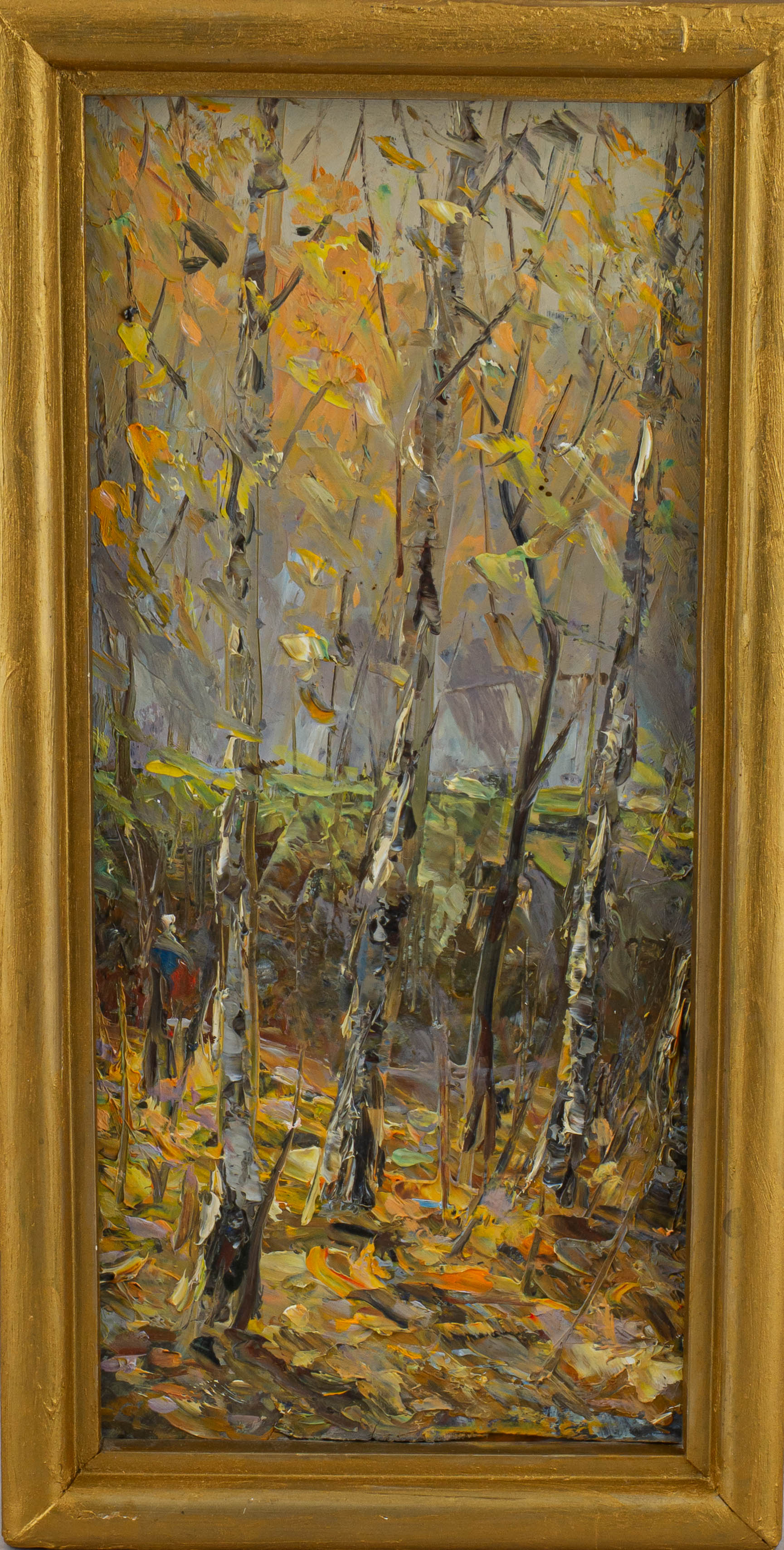 Петров Анатолий Степанович. «Звенигород» (Поздняя осень). 1990-е годы.