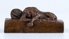 Настольная скульптурная композиция «Умирающий лев».