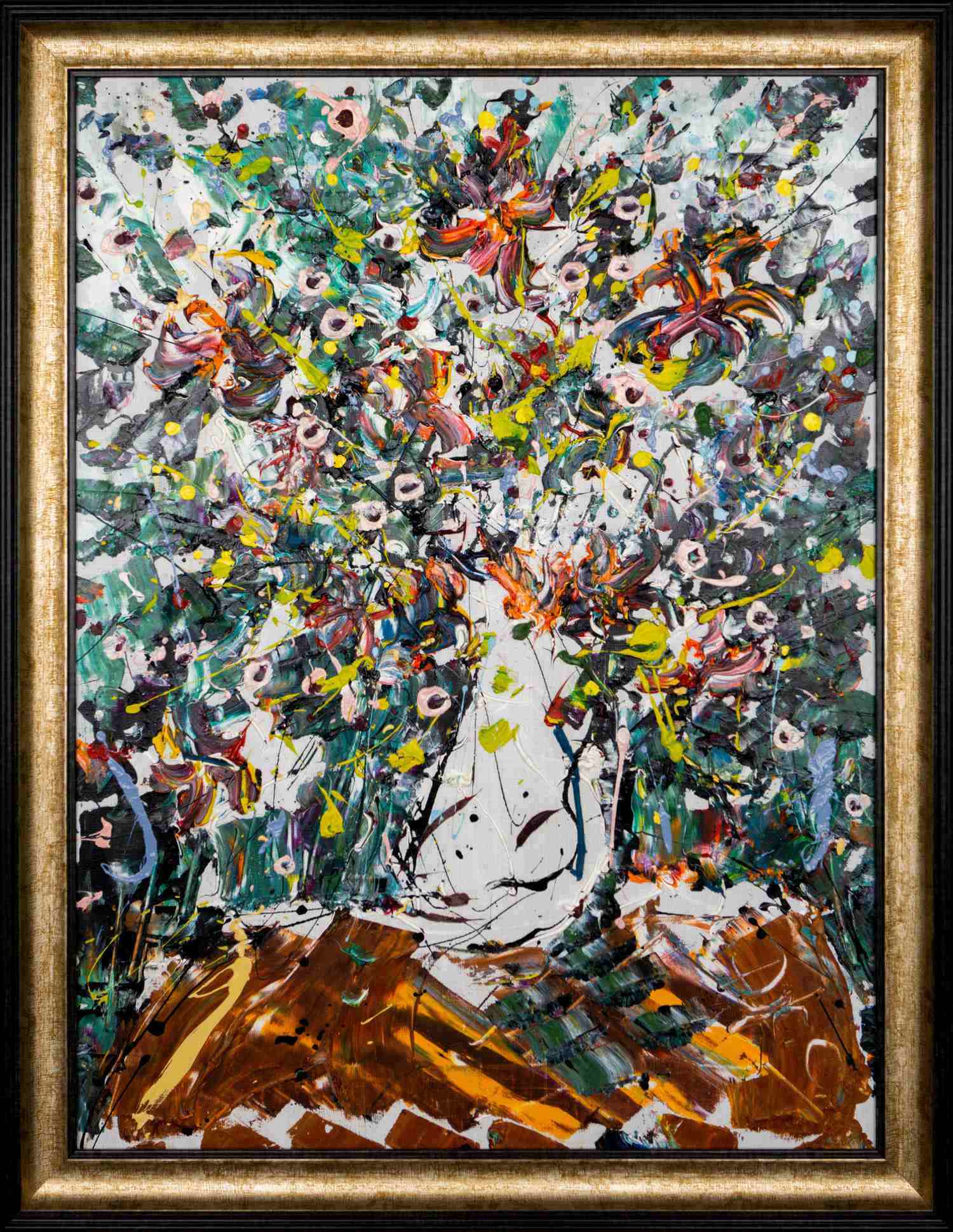 Джино Синигалья. В саду. 1991.