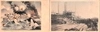 6 открыток «Морские сражения периода русско-японской войны». Япония, нач. XX века.